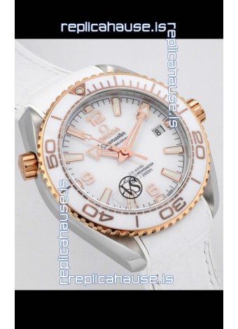 Omega Seamaster Planet Ocean Swiss Watch 39MM - 1:1 Mirror Replica Leather Strap