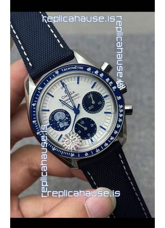 Omega Speedmaster Professional Silver Snoopy 50th Anniversary Limited Edition Swiss Replica Watch