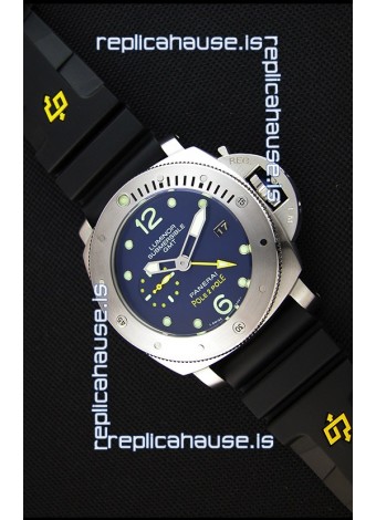 Panerai Luminor Submersible PAM00719 1950 3 Days GMT Pole2Pole Japanese Replica Watch 