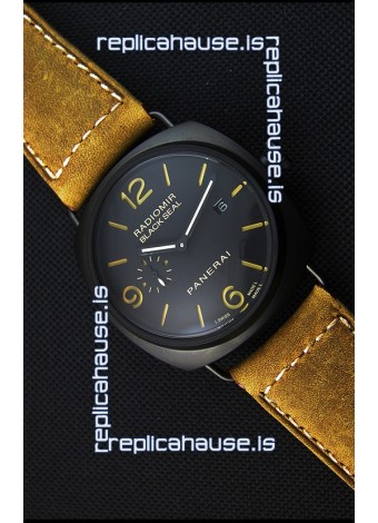 Panerai Radiomir Black Seal PAM292 Japanese Replica Watch in Black Dial 