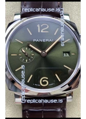 Panerai Luminor Due PAM1329 Edition 1:1 Mirror Swiss Replica Watch Green Dial