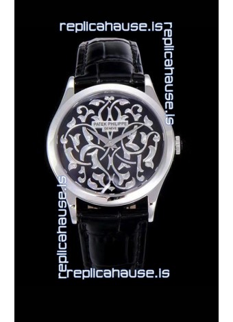Patek Philippe 5088/100P Calatrava Stainless Steel Watch 1:1 Mirror Replica