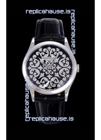 Patek Philippe 5088/100P Calatrava Stainless Steel Watch 1:1 Mirror Replica