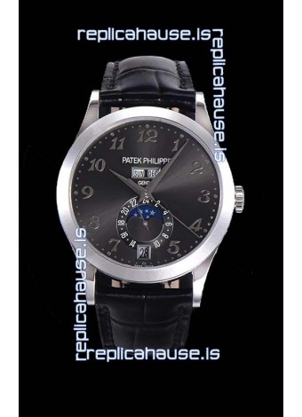 Patek Philippe Annual Calendar 5396-012 Complications Swiss Replica Watch in Grey Dial 