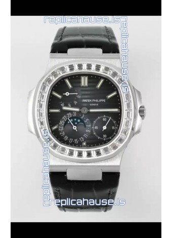 Patek Philippe Nautilus 5712/1A 1:1 Quality Swiss Replica Watch in Blue Dial