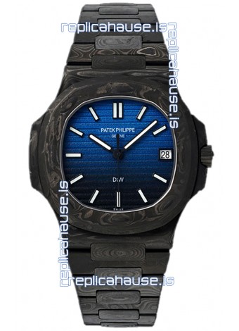 Patek Philippe Nautilus 5711 DiW Edition Ceramic/Carbon 1:1 Mirror Swiss Replica Watch