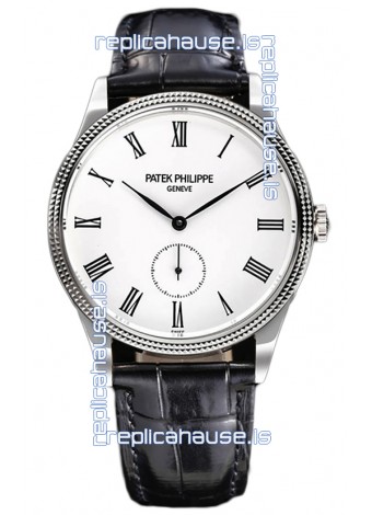 Patek Philippe Calatrava 5119G Stainless Steel 1:1 Mirror Replica Watch 