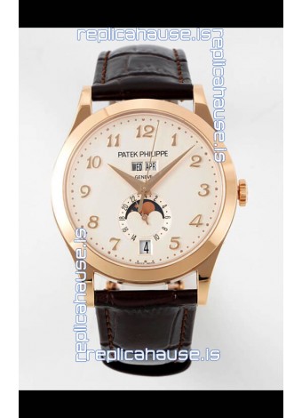 Patek Philippe Annual Calendar 5396R-012 Complications Swiss Replica Watch in White Dial