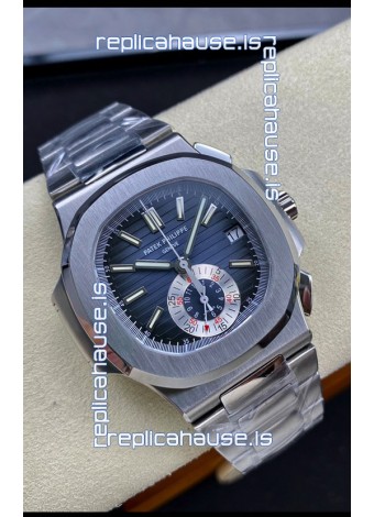 Patek Philippe Nautilus 5980/1A 904L Steel Case in Black Dial - 1:1 Mirror Replica