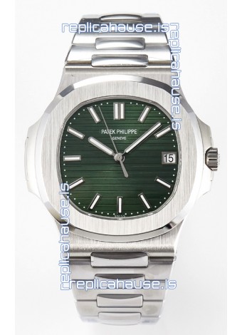 Patek Philippe Super Clone Nautilus 5711 Green Dial 1:1 Mirror Watch 