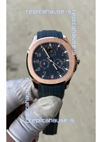 Patek Philippe Super Clone Aquanaut 5261R Swiss Replica in Rose Gold - 1:1 Mirror Edition