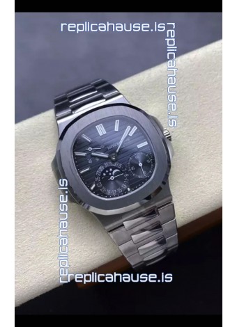 Patek Philippe Nautilus Super Clone 5712/1A 1:1 Quality Swiss Replica Watch in Grey Dial
