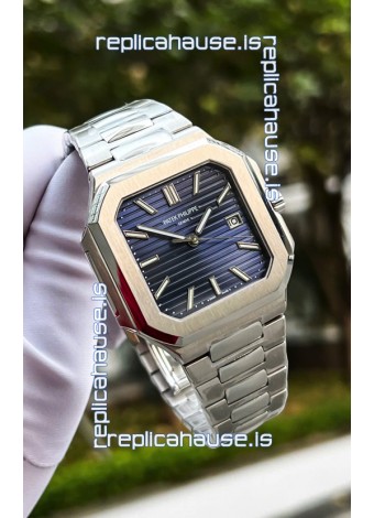 Patek Philippe Cubitus 5821 904L Steel Casing Blue Dial Swiss Replica Watch 