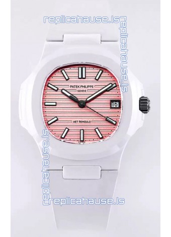 Patek Philippe Nautilus 5711 AET Remould Spiaggia Rosa Edition Swiss Replica Watch 