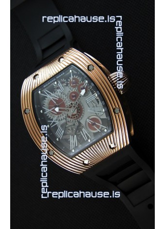 Richard Mille RM 018 Tourbillon Hommage A Boucheron Swiss Watch Rose Gold Case