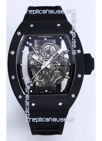 Richard Mille RM055 Ceramic Casing with Genuine Tourbillon Super Clone Watch
