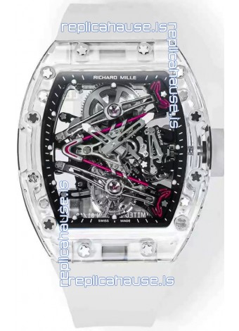 Richard Mille RM38-02 Sapphires Bubba Watson Genuine Tourbillon Movement 1:1 Mirror Replica