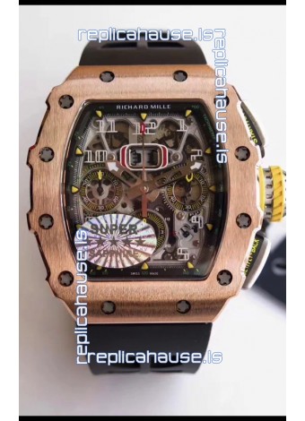 Richard Mille RM011-03 Felipe Massa 1:1 Mirror Quality One Piece Titanium Lightweight Case