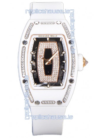Richard Mille RM007 White Ceramic Automatic Superclone Swiss Replica Watch