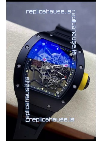 Richard Mille RM035 AMERICAS Black DLC Casing 1:1 Swiss Replica Watch 