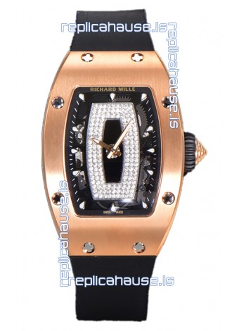 Richard Mille RM007 18K Rose Gold Automatic Superclone Swiss Replica Watch