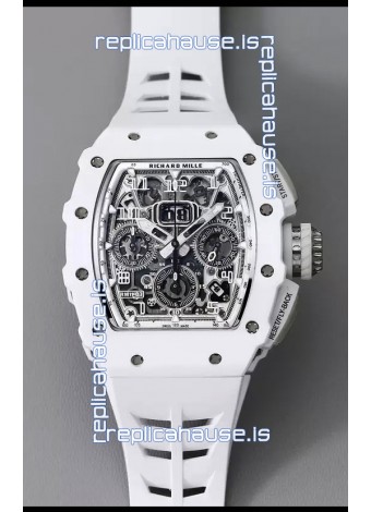 Richard Mille RM11-03 Titanium/White Ceramic 1:1 Mirror Quality Swiss Replica Watch