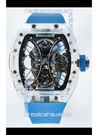 Richard Mille Super Clone RM53-01 Pablo Mac Donough Sapphire Casing with Original Tourbillon Movement