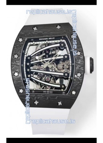 Richard Mille Super Clone RM59-01 Carbon NTPT Case Black Dial Swiss Replica Watch