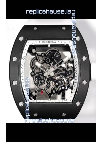 Richard Mille Super Clone RM055 Ceramic Casing with Genuine Tourbillon Watch 