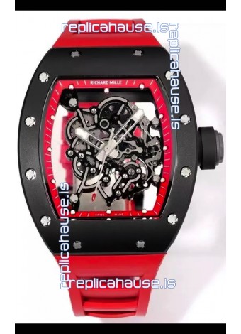 Richard Mille Super Clone RM055 Ceramic Casing with Genuine Tourbillon Watch 