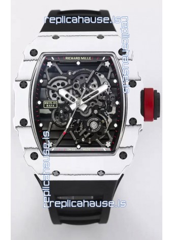 Richard Mille RM35-01 Rafael Nadal Carbon Fiber Casing with Genuine Tourbillon Super Clone Watch