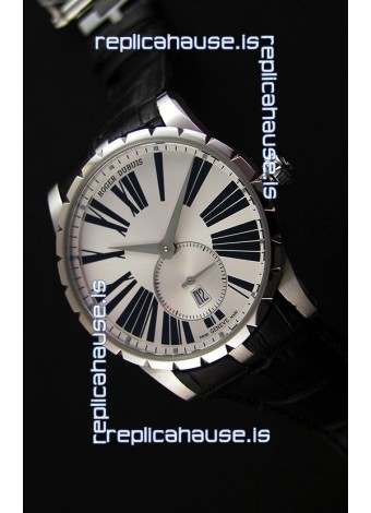 Roger Dubuis Excalibur RDDBEX0460 Steel White Swiss Replica Watch 