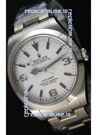 Rolex Explorer I 214270 White Dial - The Ultimate Best Edition Swiss Replica Watch