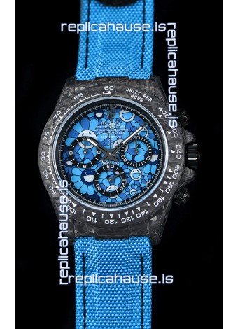 Rolex Daytona CHRONUSART Forged Cabon Casing 1:1 Mirror Replica Multicolored Dial