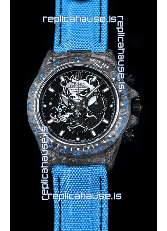 Rolex Daytona CHRONUSART Forged Cabon Casing 1:1 Mirror Replica Multicolored Dial