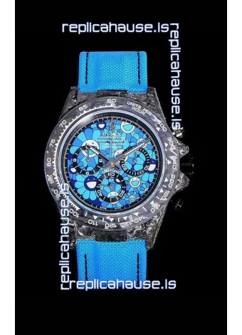 Rolex Daytona CHRONUSART Forged Cabon Casing 1:1 Mirror Replica Multicolored Dial