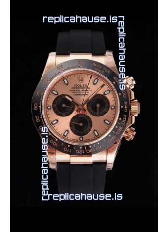 Rolex Daytona 116515LN Everose Gold Original Cal.4130 Movement - 1:1 Mirror 904L Steel Watch