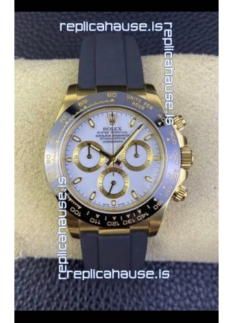 Rolex Daytona 116518-1 Yellow Gold Original Cal.4130 Movement - 1:1 Mirror 904L Steel Watch