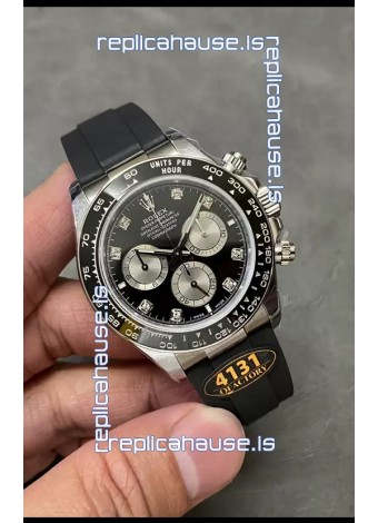 Rolex Cosmograph Daytona 126519LN Black Dial Cal.4131 Movement - 904L Steel Watch