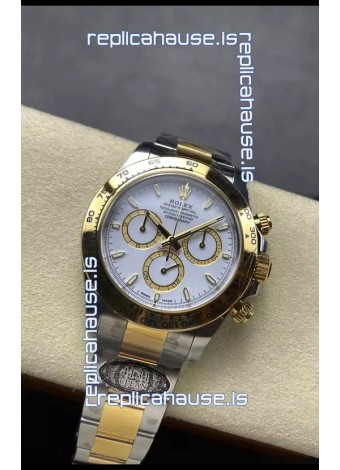 Rolex Daytona Super Clone M126503 Yellow Gold Two Tone Original Cal.4131 Movement