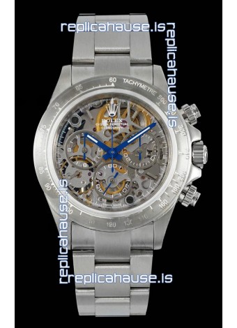 Rolex Daytona Super Clone "Artisans De Genève - Glacier" Edition Stainless Steel Watch 