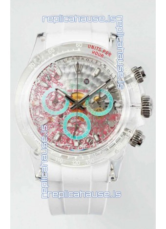 Rolex Daytona AET Remould XMAS Sapphires Casing 1:1 Swiss Replica Watch 