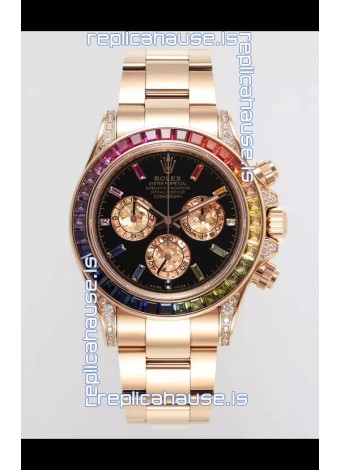 Rolex Cosmograph Daytona 116595RBOW Rose Gold Original Cal.4130 Movement