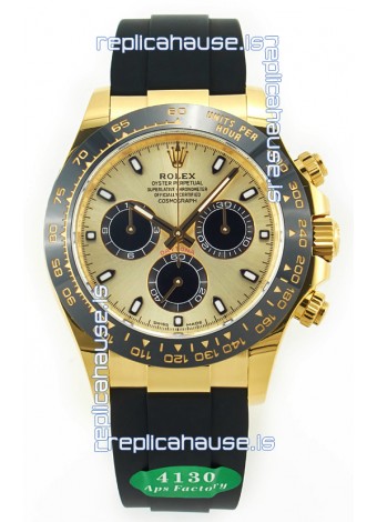 Rolex Cosmograph Daytona M126518 Yellow Gold Casing & Dial Cal.4130 Movement