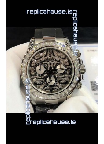 Rolex Cosmograph Daytona "Eye of the Tiger" Edition in 904L Steel Casing 1:1 Mirror Replica Watch 