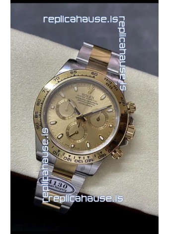 Rolex Cosmograph Daytona 116508 Yellow Gold Original Cal.4130 Movement - Improved Ultimate 904L Steel Watch