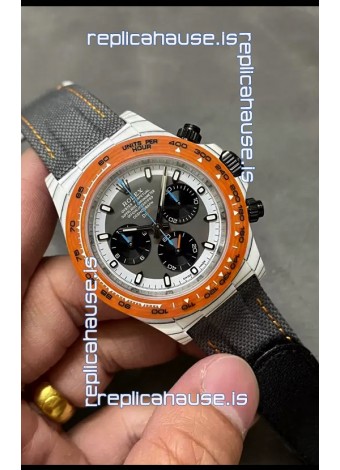 Rolex Cosmograph Daytona DiW OCELLARIS Edition White Carbon Fiber Watch - Cal.4130 Movement 