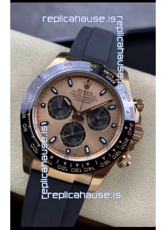 Rolex Cosmograph Daytona M116515LN-0018 Rose Gold Original Cal.4130 Movement - 904L Steel Watch