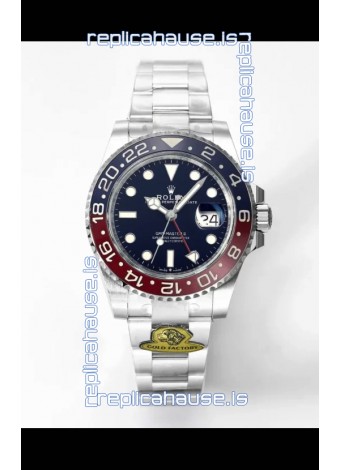 Rolex GMT Masters II Super Clone m126710BLRO PEPSI Cal.3285 Movement Swiss Replica - Ultimate 904L Steel Watch