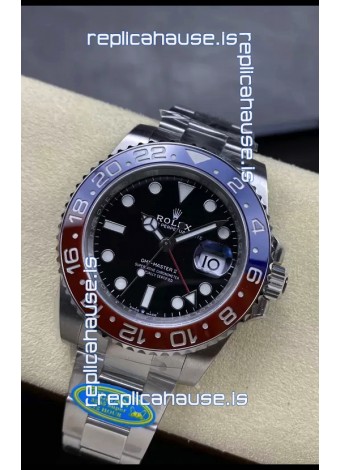 Rolex GMT Masters II m126710BLRO PEPSI Cal.3285 Movement Swiss Replica - Ultimate 904L Steel Watch
